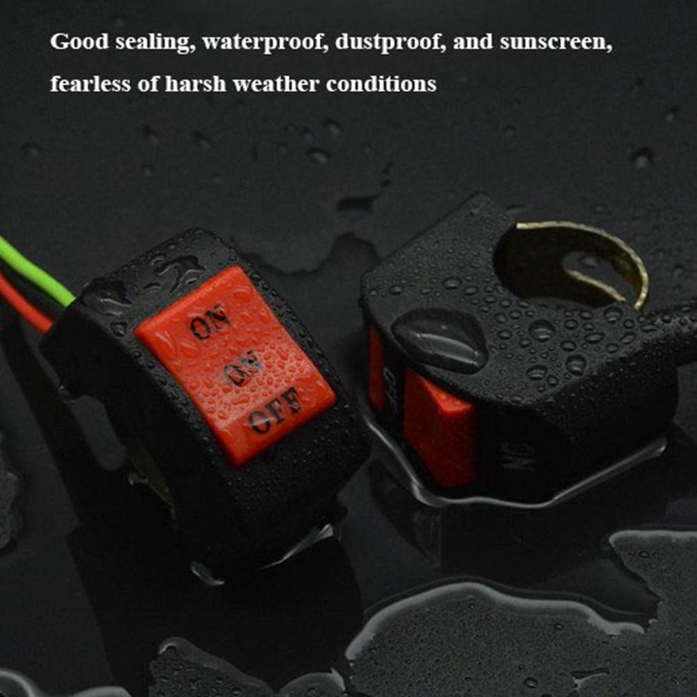 Plastic Motorcycle Modification Switch 2 Styles Electric Vehicle Parts  Electric Bike Accessories