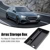 Car Armrest Storage Box Tray Console Organizer Holder for Mercedes-Benz E-Class E260L/E300L Models Auto Interior Accessories