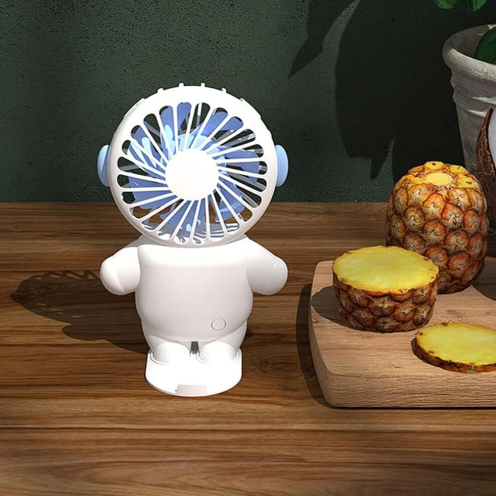 Usb Rechargeable Mini Fan 3 Speed Handheld Fan Desktop Usb Silent Electric Fan With Usb Charging Cable For Outdoor Fans(Onecolor)