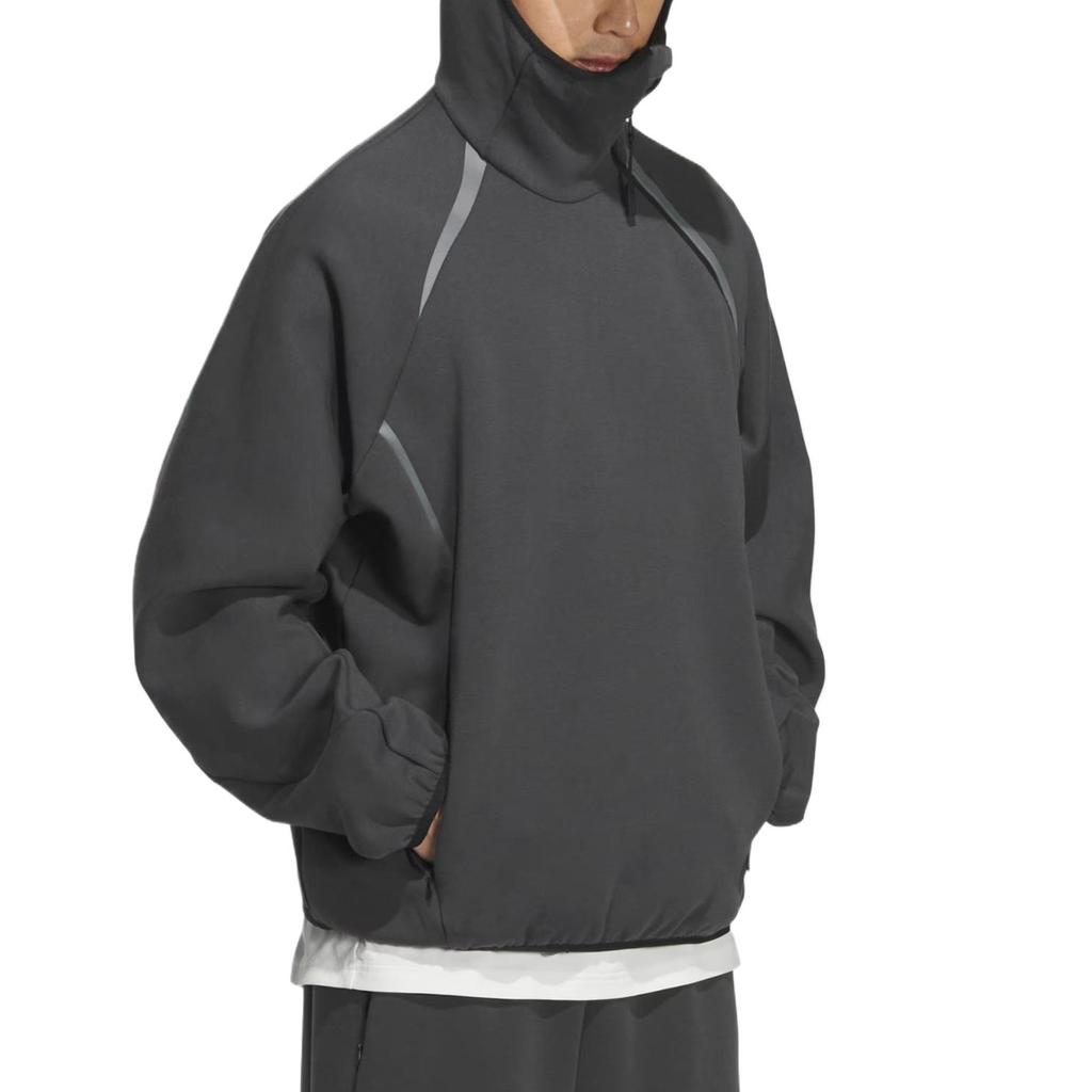 Adidas Fustl P Hoody Sports Casual Hoodie Men Hoodies Carbon-Black JM6237