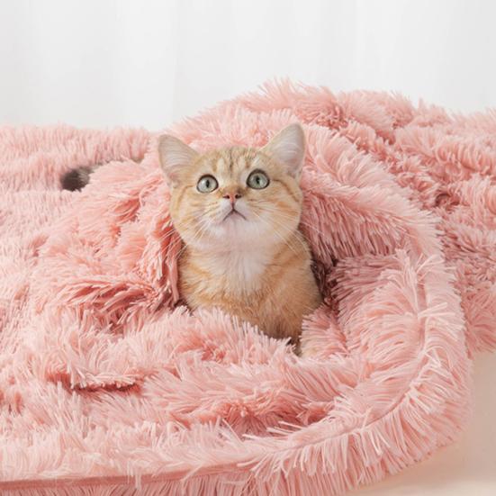 Winter Warm Klein/Mittel Welpen Katzen Hunde Teppich Flauschig Plüsch Haustier Weiche Decke