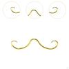 Funny Mustache Nose Ring for Unique Piercing, Ideal Gift Summer Events