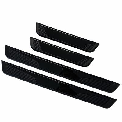 Type 3 Universal Car Door Sill Protector, Anti-step, No Logo, Plastic Base, Bumper Strip