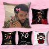Zanger The W-Weeknds-S Anime Beroemdheid Merchandise All-Match Bedrukte Kussensloop Bank Auto Kantoor Kamer Decoratie Beschermer