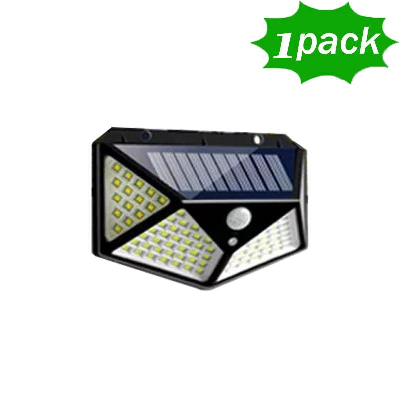 12Pack 100 LED Solar Wall Lamp With 3 Modes Security Motion Sensor Outdoor Waterproof Solar Lights for Yard Garage Deck Garden