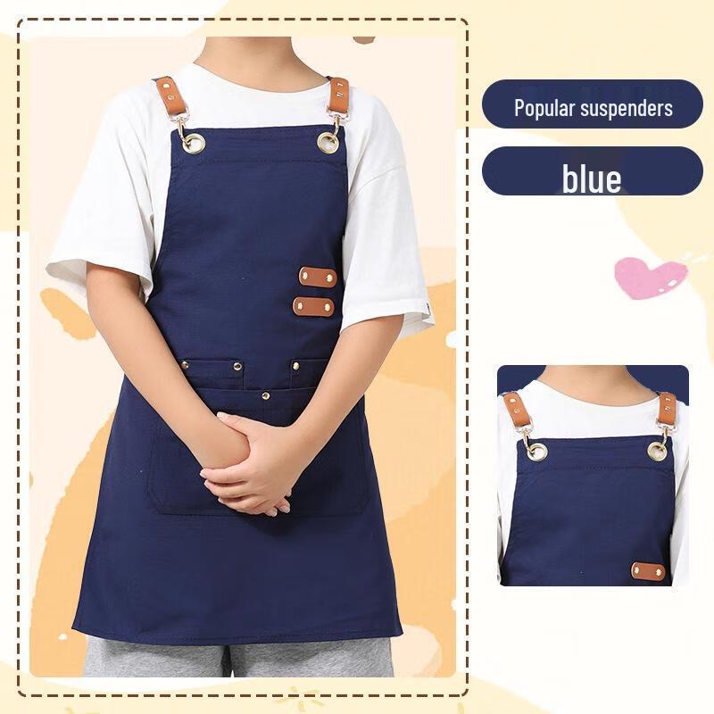 SEE KEAN Kids Waterproof Canvas Apron