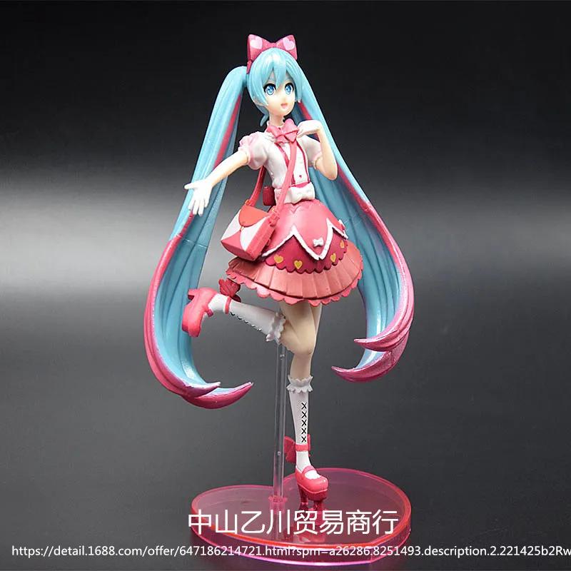 15CM Lolita Anime Model Hatsune Hatsune Miku PVC Figure Collection Model Desktop Decoration Children Christmas Birthday Present