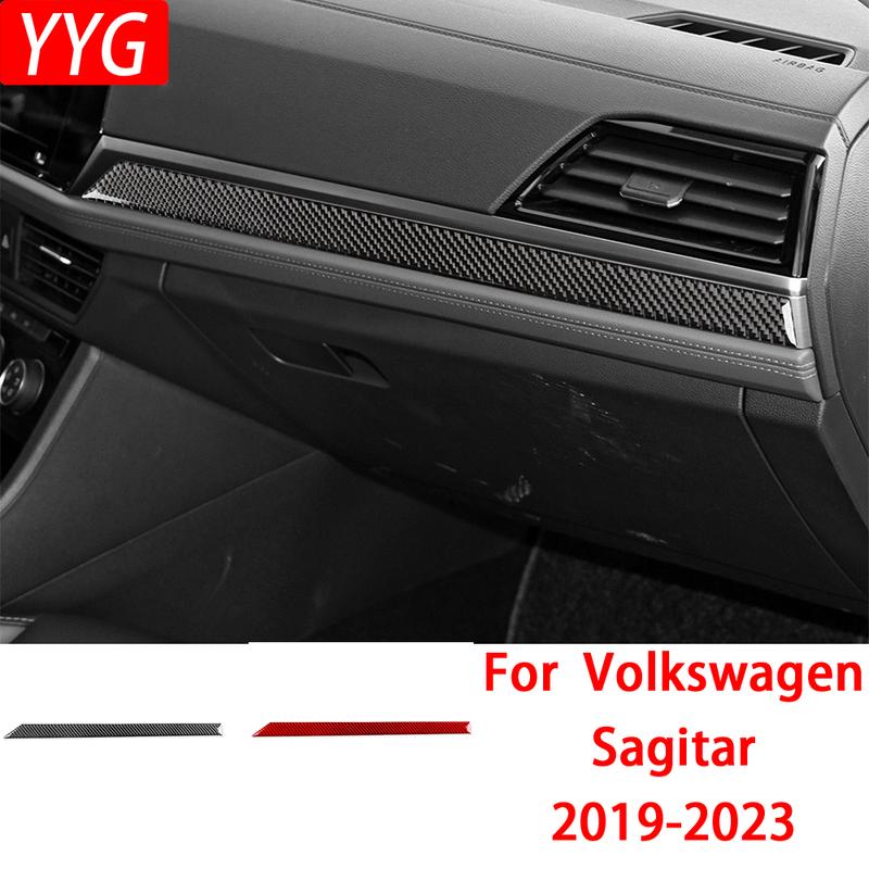 Automotive Interior Accessories Stickers Carbon Fiber For VolkswagenSagitar - Front Passenger Seat Panel Decoration