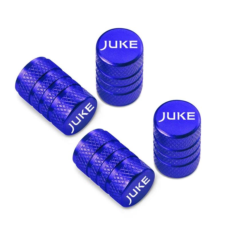 

4pcs Car Wheel Tire Valve Caps Tyre Stem Covers Airdust Waterproof For Nissan Juke Accessories