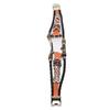 Smart Bracelet Strap Kit with Screwdriver Vintage Leather Alloy Bracelet Band Strap Wristband for Mi Band 8 Brown