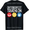 6 Stages Of Triathlon Athlete Running Swimming Bicycling T Shirts Unisex Streetwear Tee Shirt Short Sleeve Unisex Loose Clothing