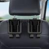 2-Pack Multifunctional Car Seat Back Organizer, with Cup Holder, Phone Stand & Hooks, Durable Washable, Fits Most Vehicles