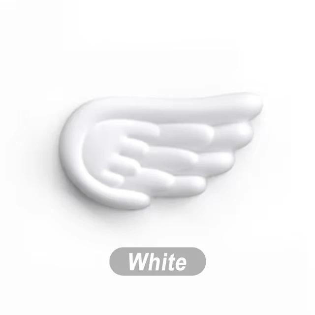 Keyboard Mouse Wrist Rest Angel Wing Memory Foam Mouse Pad Set Wrist Support Ergonomic Non-Slip for Computer Laptop Easy Typing