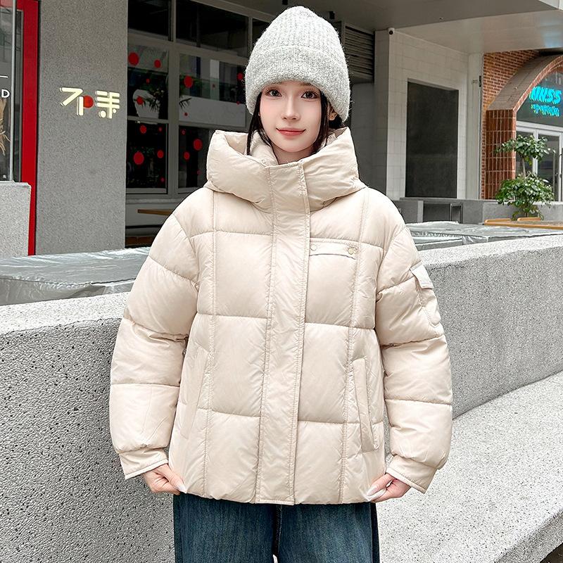 Short down cotton clothes women's winter new thickened fashion warm bread clothes jacket