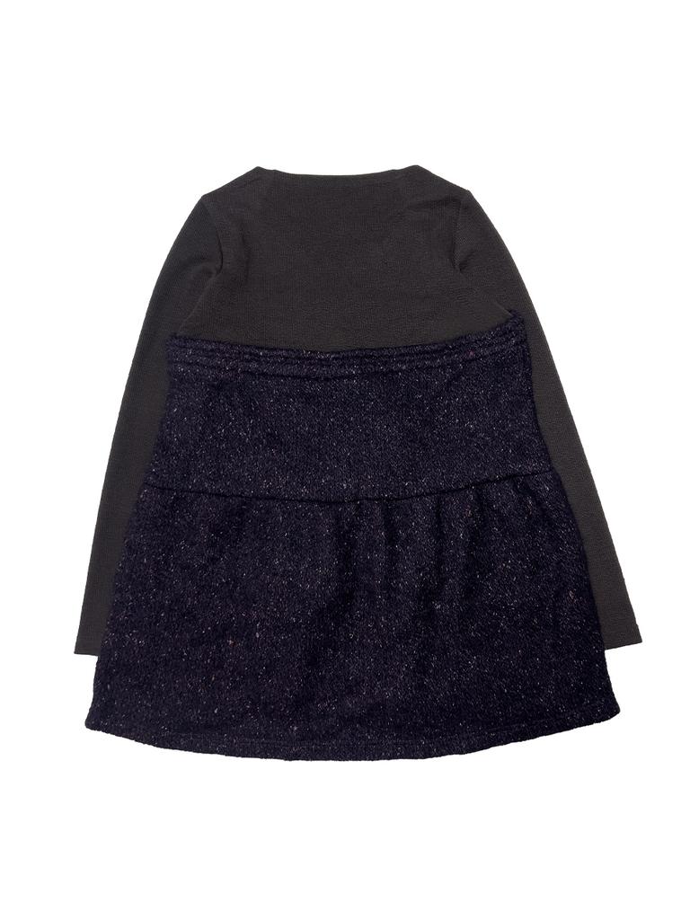 SETSETSET Midnight Deep Purple Tweed Knit