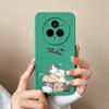 Handyhülle für Realme 14 Pro Plus – Schöne Hülle aus weichem Premium-Flüssigsilikon – Rückseite mit Kameraschutz – Stoßfeste Schutzhülle