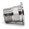 Sanitär-Dreiklemmen-Adapter Edelstahl-Adapter Industrielle Rohrleitungen