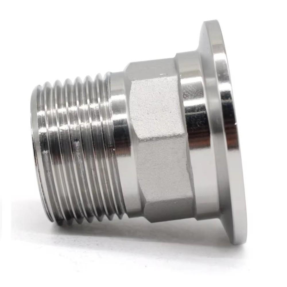 Sanitär-Dreiklemmen-Adapter Edelstahl-Adapter Industrielle Rohrleitungen