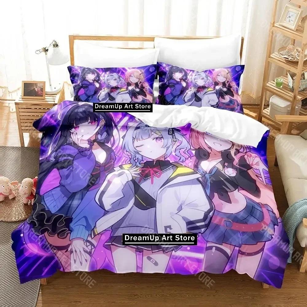 3D Print Kotoko Torahime Bedding Set Single Twin Full Queen King Size Bed Set Adult Kid Bedroom Duvetcover Sets Anime Bed