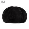 Fashion Plush Pure Color Vintage Ladies Beret Classic Female Bonnet