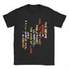 Men T-Shirt Radiohead Rock Band Leisure Cotton Tees Short Sleeve  T Shirts Crewneck Clothing Gift Idea