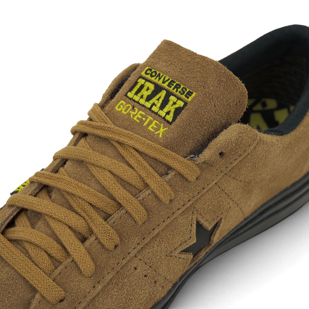 IRAK x Converse One Star Pro Low GORE-TEX Amber Brown Unisex Sneakers Schwarz A13648C