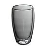 Heat-Resistant Double-Layer Glass Egg-Shaped Cup for Coffee or Milk