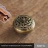Auspicious Clouds Sandalwood & Agarwood Coil Incense for Indoor Aromatherapy - Long-lasting Deodorizing Incense Burner Censer