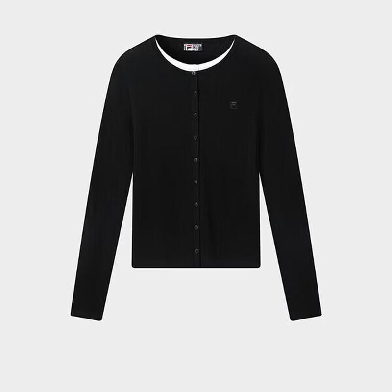 Fila Women's Knit Faux-Layered Cardigan