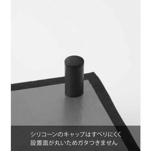 Yamazaki Tower Ironing Board with Legs, Small, Black, Approx. W46 X D26 X H6cm, Tower Design, Comfortable Fit, Product Number: 5788