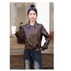 European Style Fashionable Women's Short PU Jacket for Autumn