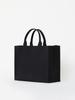 Joseph&Stacey Lpk Lattice Knit Tote Bag L Rich Black