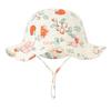 Cute Baby Cotton Bucket Hat - Printed Solid Color Sun Hat for 3-12M