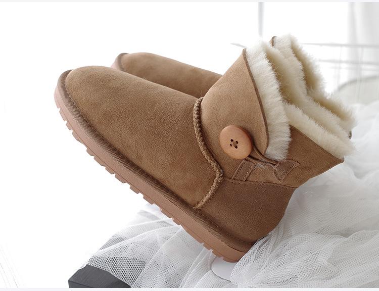 3352 Women`s Sheepskin Winter Snow Boots