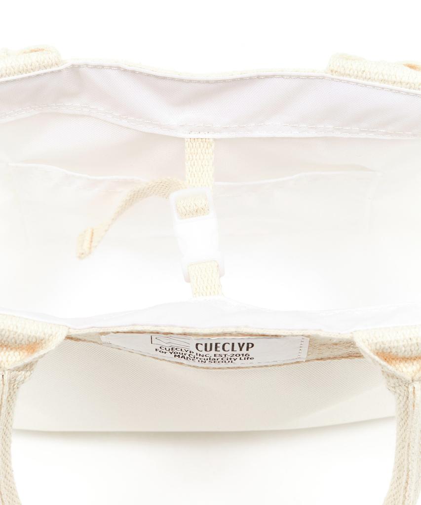 Cueclyp [Hidden Worker] Basic Tote Bag (White)