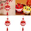 Good Luck Dragon Plush Toy Mascot Doll Red Fortune Dragon Pendant Gift Doll