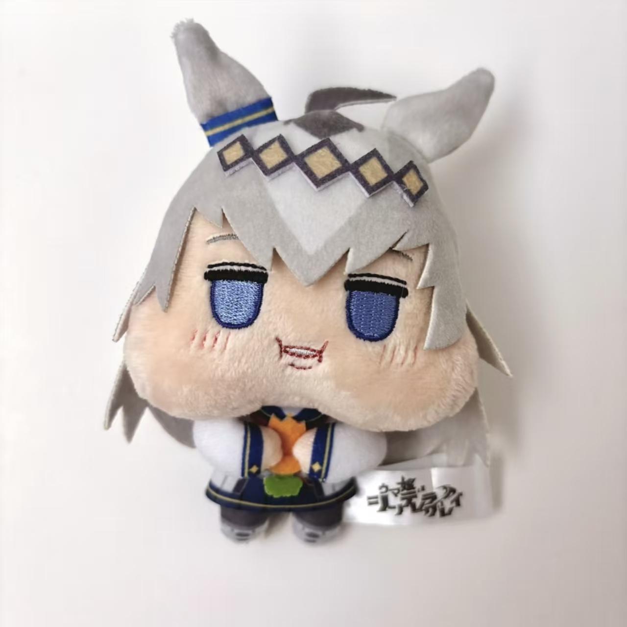 Op Voorraad Oguri Cap Jade Algen Kruis Mini Pluche Speelgoed Q Versie Collectie Anime Periferie Pop Ornament Herdenking Verjaardagscadeau