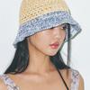 Poesiedame RING KNIT BUCKET HAT IN DANDELION