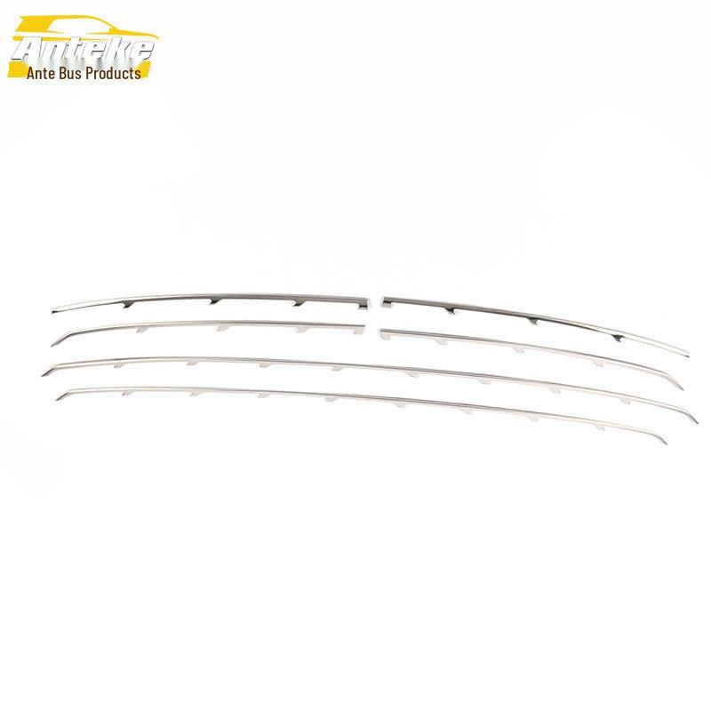 23 WEY Viloran Front Upper Grille Trim: Stainless Steel Bumper Anti-Scratch Strip