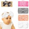 BellaStella 5 Pcs Baby Headbands for Girls & Boys, Soft Stretchy Hair Bands with Bow, Flower and Knot Design, Comfortable and Stylish Hair Accessor