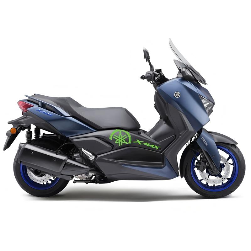 

Suitable for 23 YAMAHA XMAX300 body waterproof stickers personalized modification Yamaha pedals latte customization зелёный