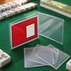 Mahjong Scoring Card Protector Lightweight Scorecard Sleeve Large