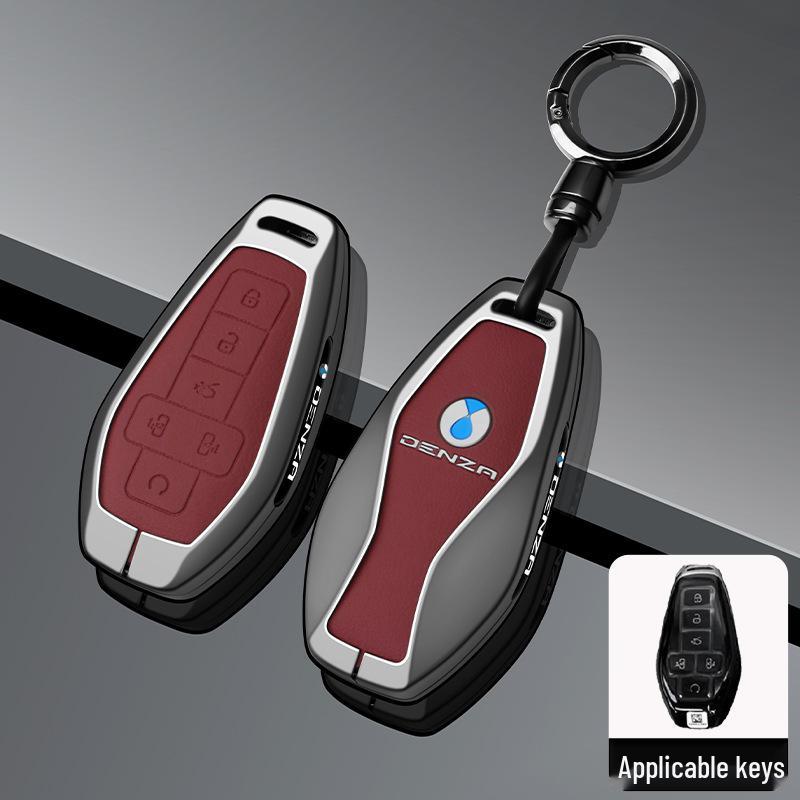 Denza D9, N7, N8, X Key Case and NFC Card Holder Protective Shell with Buckle
