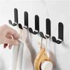 3Pcs Mehrzweck Wand Organizer Haken Hinter-tür Schlüssel Kleiderbügel Haken Bad Robe Handtuch Halter Rack Küche Hardware regal Haken