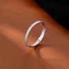 Wheat Grain Ring for Women – Solid Thai Silver Niche Design, Fashionable Elegant Versatile Light Luxury Premium Valentine's Gift