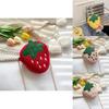 Girls Fashionable Kindergarten Plush Strawberry Chain Bag 2023 Soft Breathable Wearresistant Purse Coin