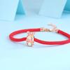 Bague Ringen S925 Silver Bracelet New Moshi Jade Rabbit Contains Pearl Bracelet Series
