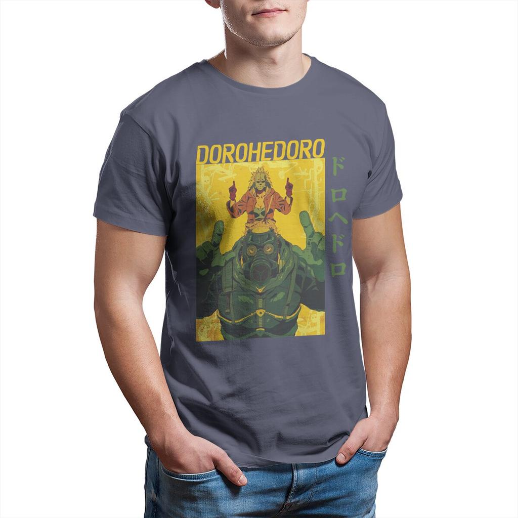 Dorohedoro Anime , Kaiman ,Q Hayashida Manga T Shirt  100% Cotton Printed Clothing Hipster Adult T-Shirt Plus Size