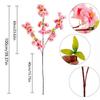 1/3pc Artificial Cherry Blossom Flowers Pink Silk Cherry Blossom Home Garden Wedding Table Centrepiece Party Event Spring Decor