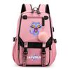 Anime Niedlicher Cartoon K-Pop Bedruckter Rucksack Schultasche für Teenager Schüler Mädchen Junge Bücherrucksack Große Kapazität Wasserdicht Reisetasche Kindergeschenk Rucksack